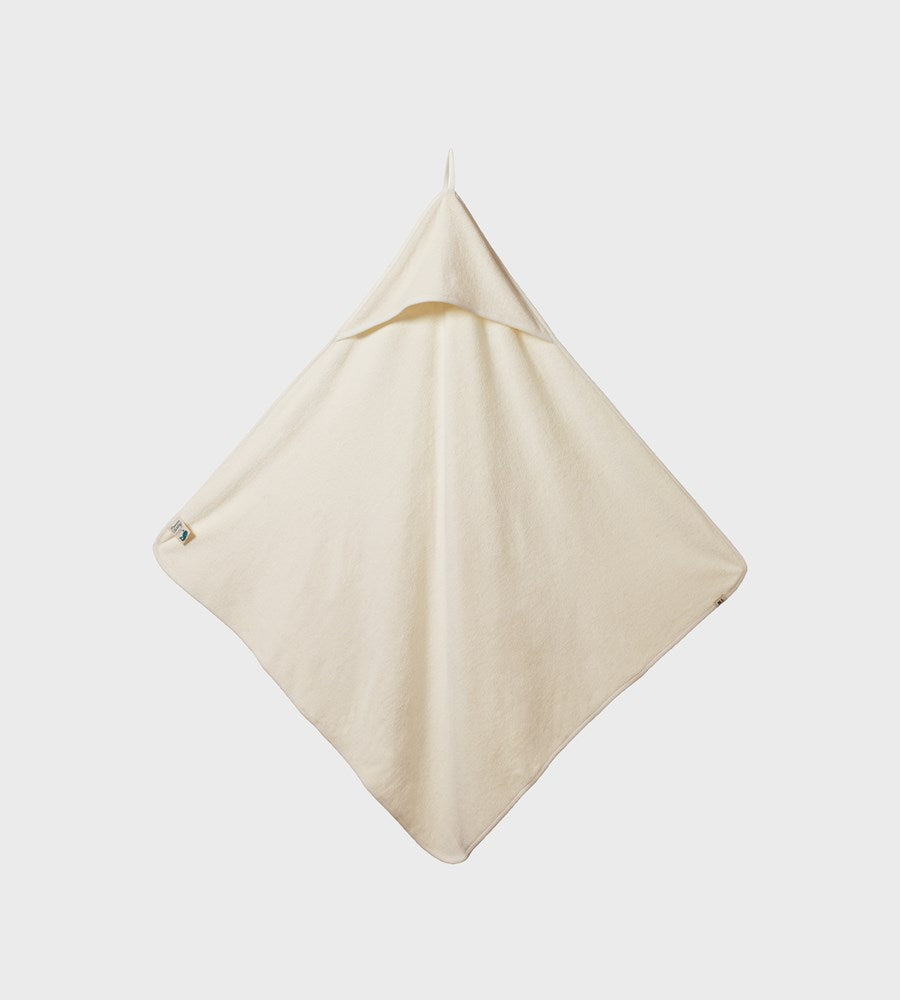Nature Baby I Organic Cotton Hooded Towel I Natural