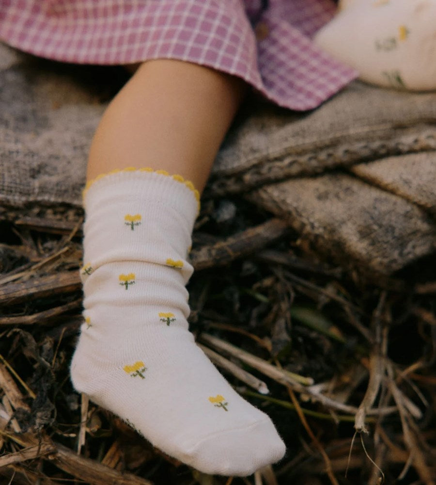 Nature Baby | Organic Cotton Socks | Tulips