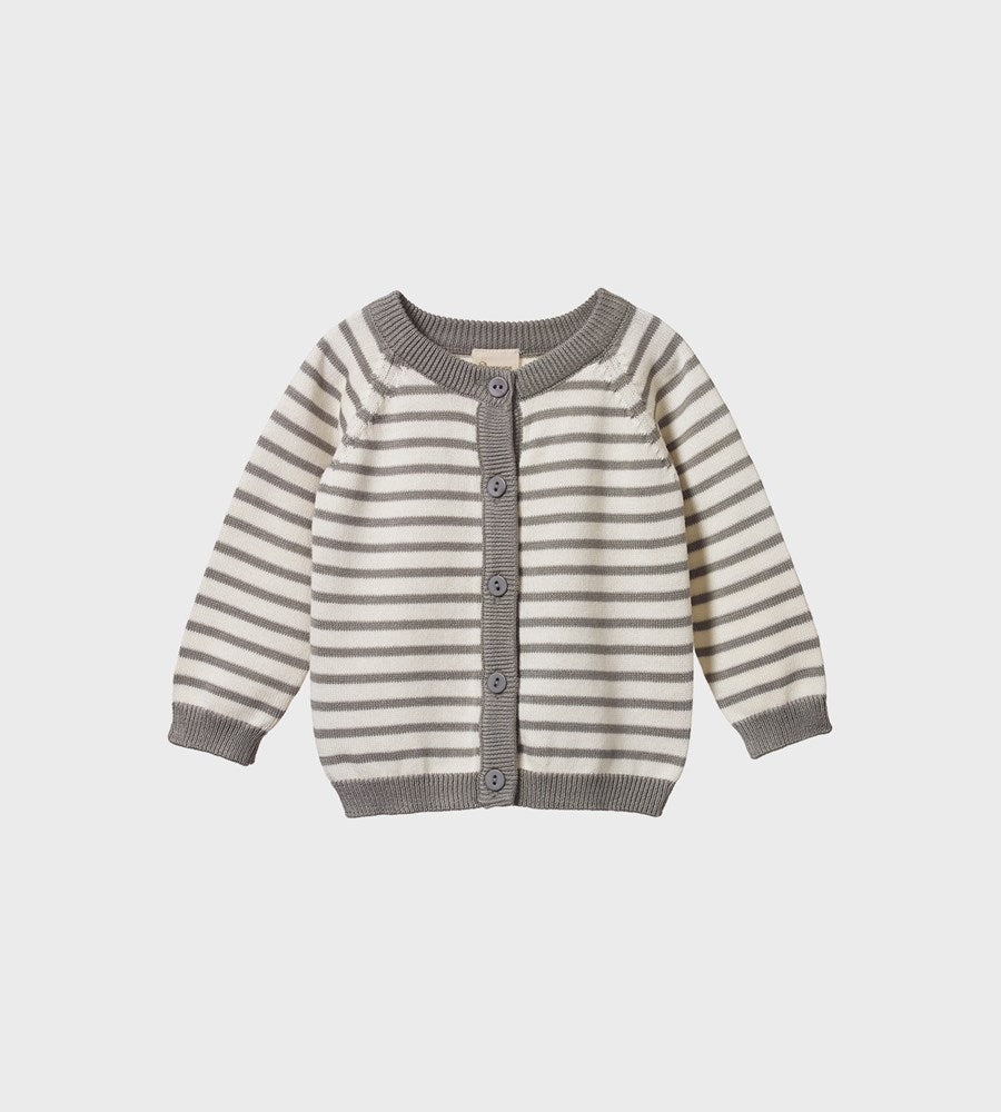 Nature Baby | Piper Cardigan | Brook Sailor Stripe