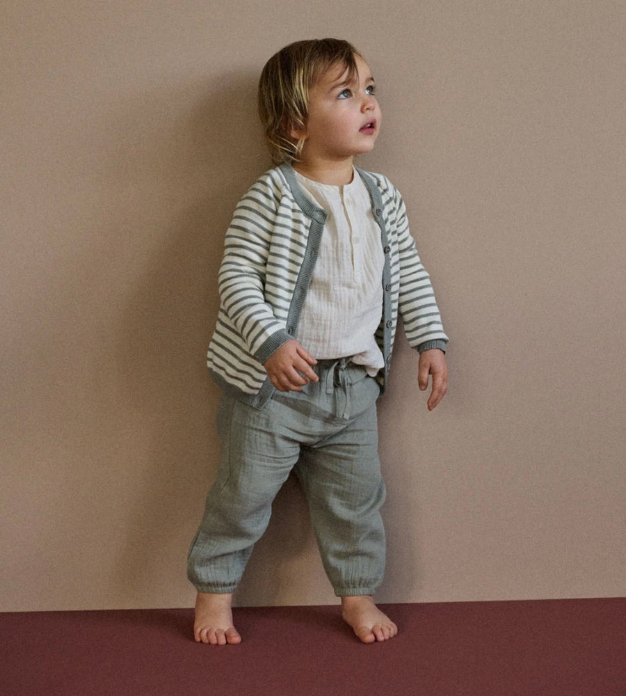 Nature Baby | Piper Cardigan | Brook Sailor Stripe