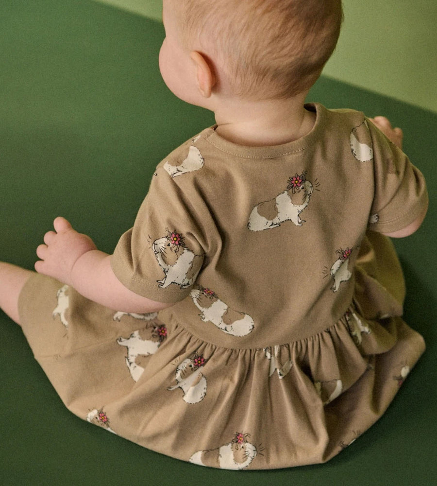 Nature Baby I Saturday Dress I Moon Flower Gala Print