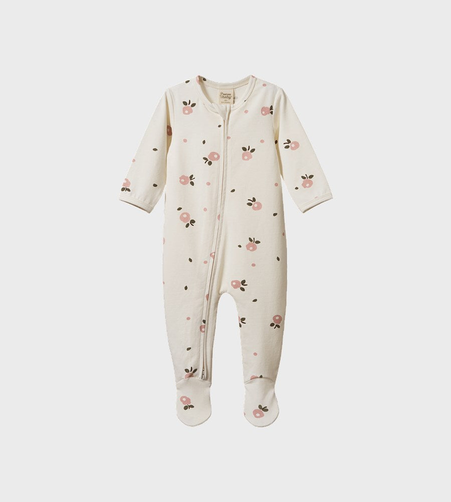 Nature Baby | Dreamlands Suit | Posey Blossom Rose Print