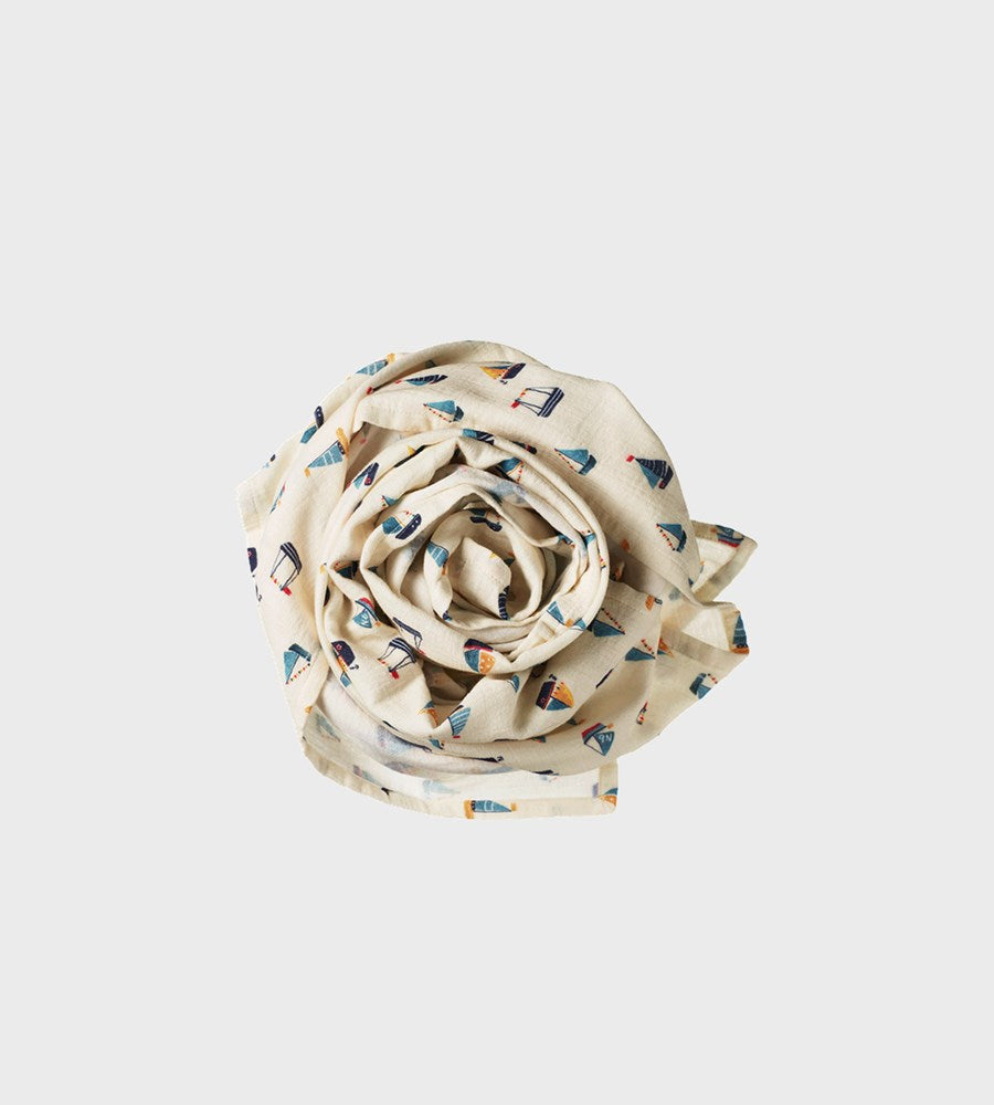 Nature Baby | Muslin Wrap | Regatta Print