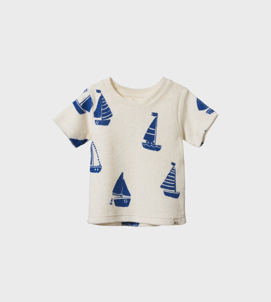 Nature Baby | River Tee Terry | Regatta Print Terry