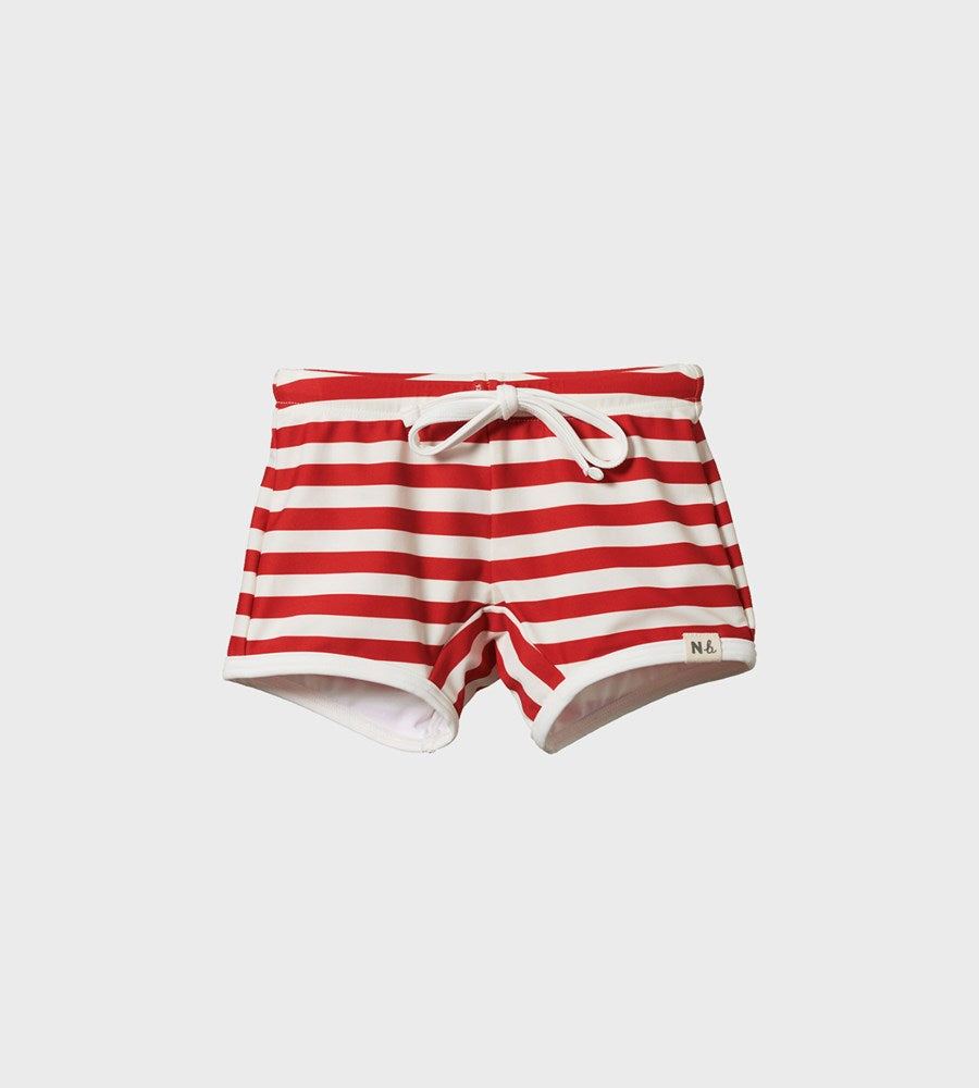 Nature Baby | Splash Shorts | Red Sea Stripe