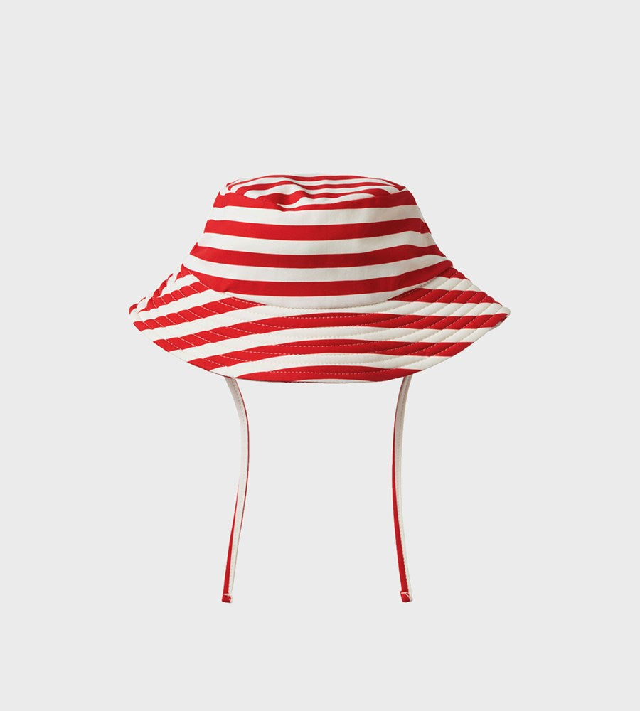 Nature Baby | Splash Sunhat | Red Sea Stripe