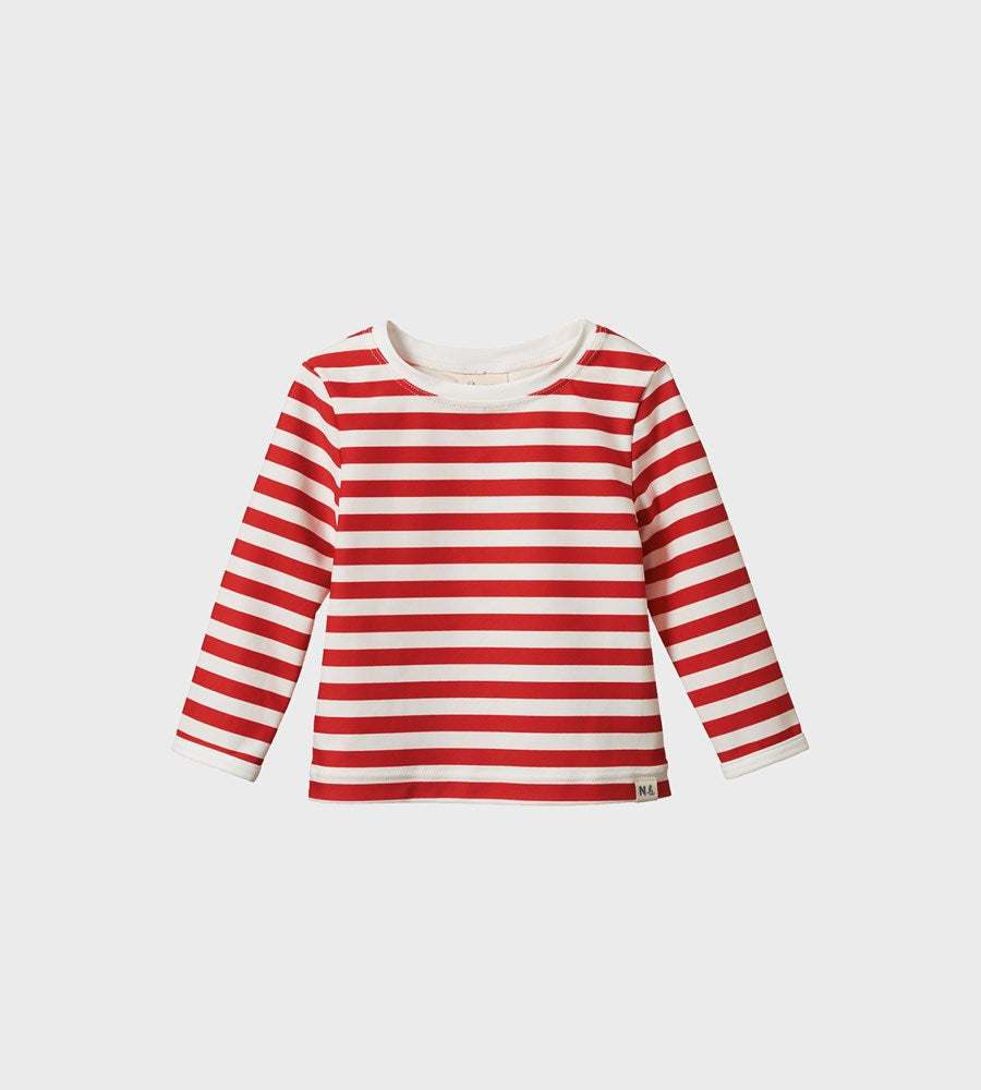 Nature Baby | Splash Top | Red Sea Stripe