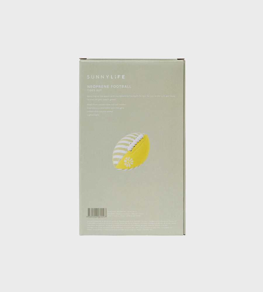 Sunnylife notebook with a yellow sun design on a white background
