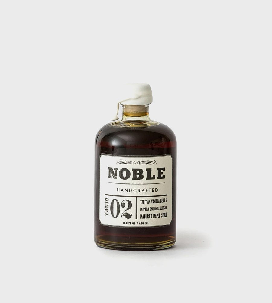 Noble | Tonic: 02 Vanilla Bean & Chamomile Matured Maple Syrup | 450ml