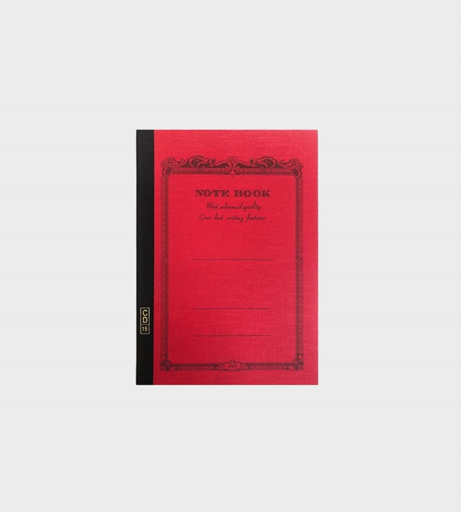 Notebook | A6 Lined | Red