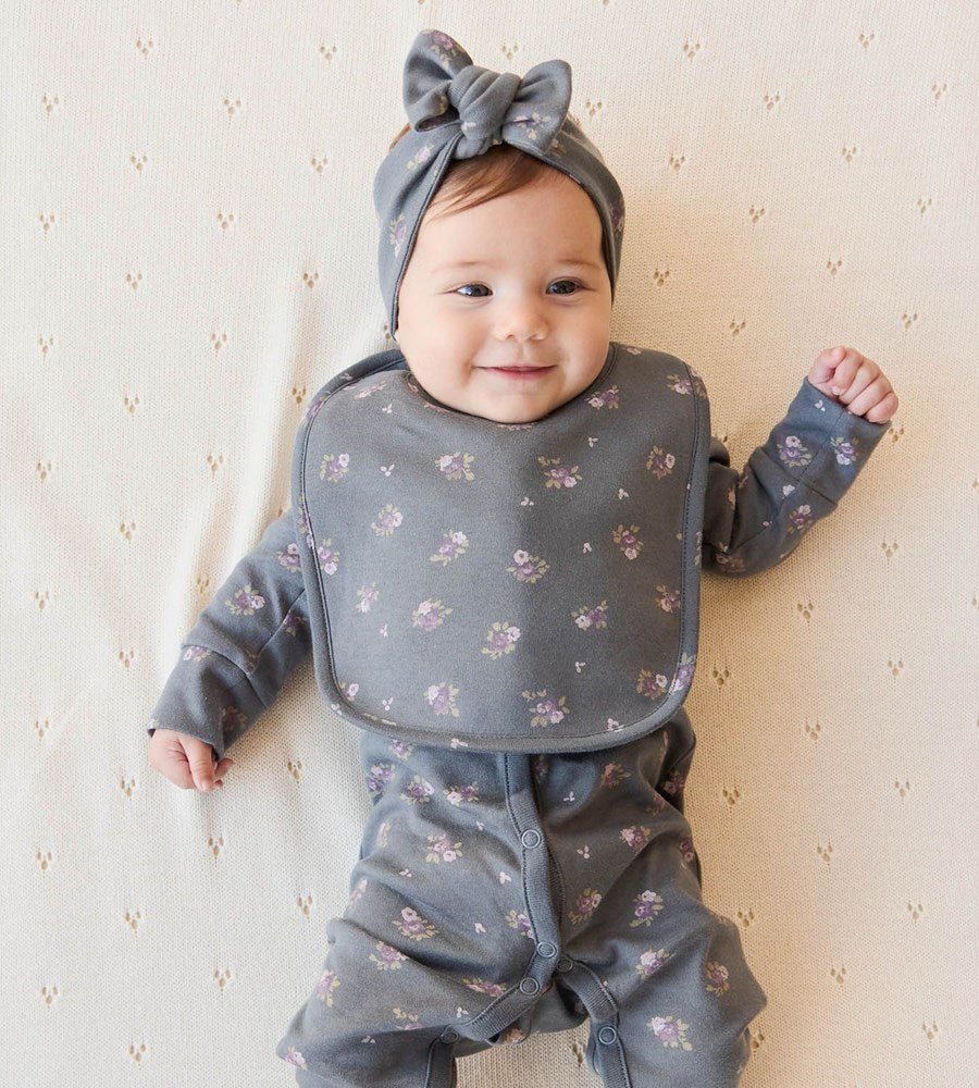 Jamie Kay | Organic Cotton Bib | Simone Lava | O/S