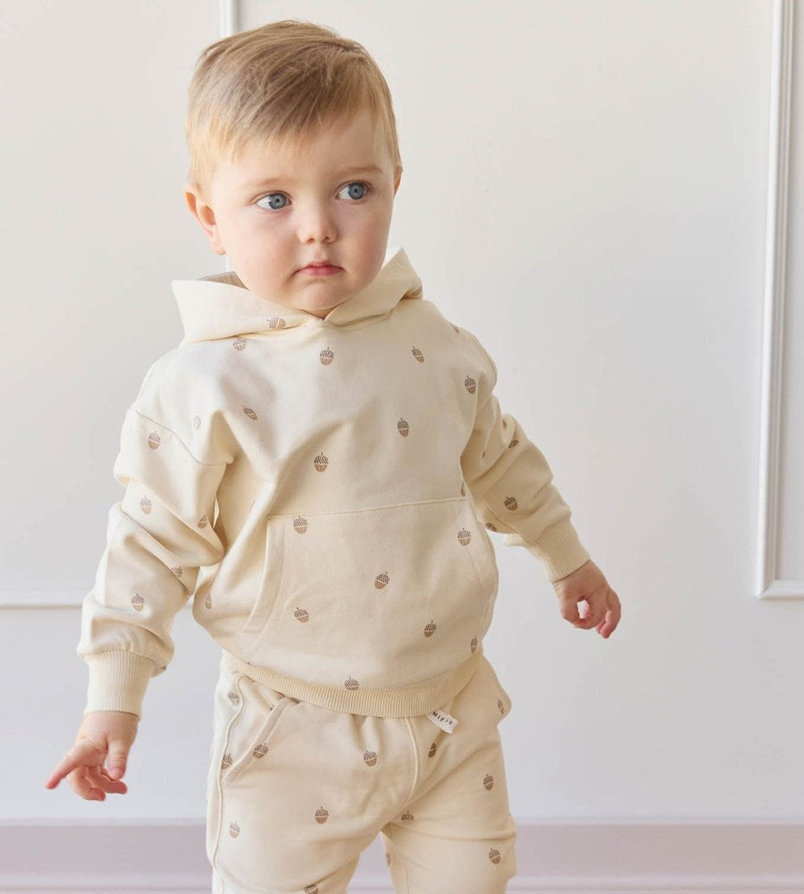 Jamie Kay | Organic Cotton Erol Hoodie | Acorns Whitecap Gray