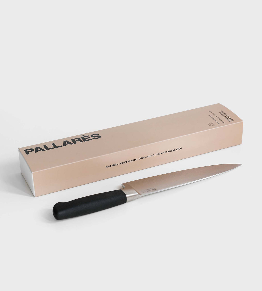 Pallares | Chef's Professional Knife | 20cm Stainless Steel Blade