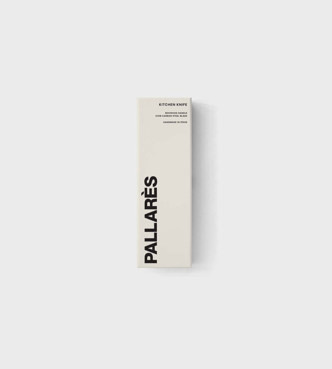 Pallares | Kitchen Knife | Boxwood | 12cm Carbon Steel Blade