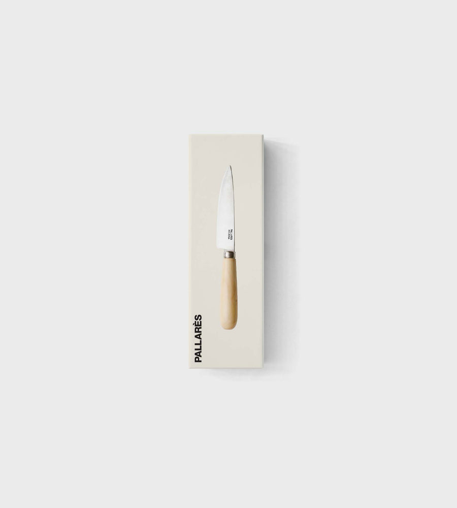 Pallares | Kitchen Knife | Boxwood | 8cm Carbon Steel Blade