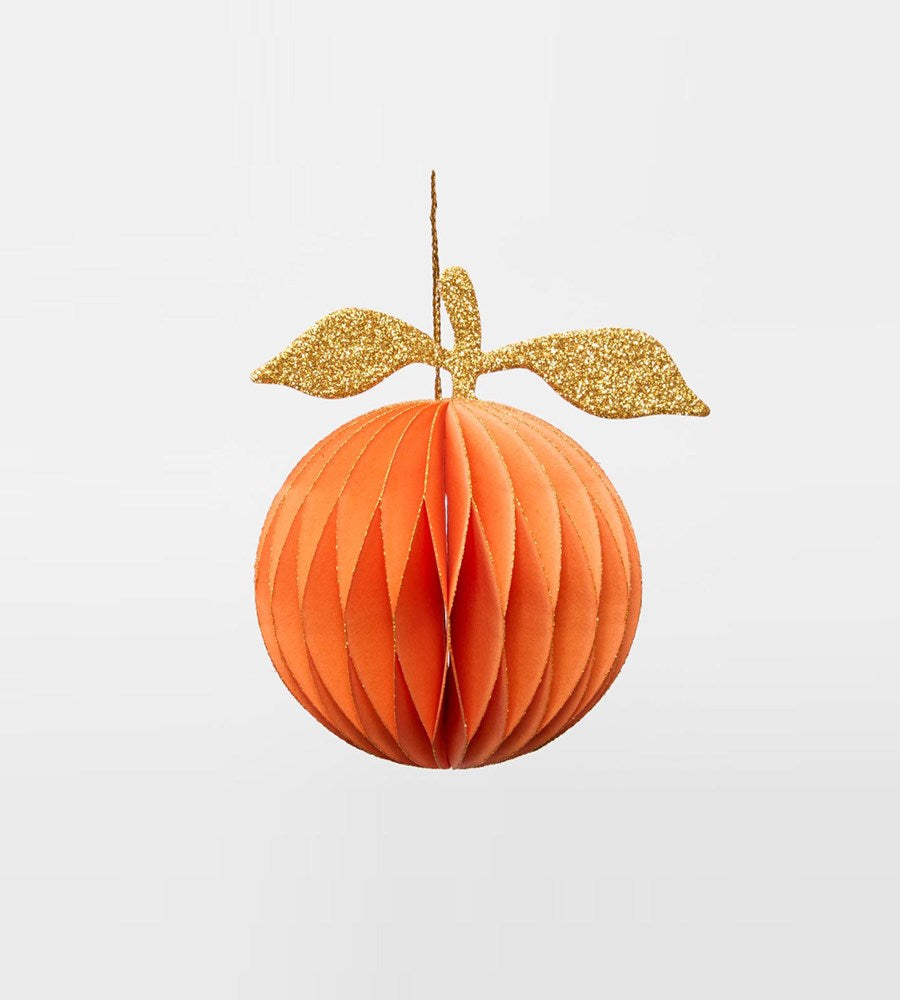 Paper Orange Hanging Decoration