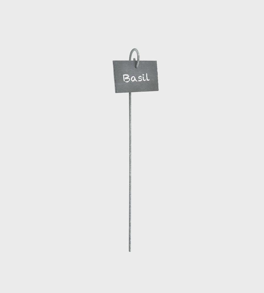 Planter Stick with Slate Label