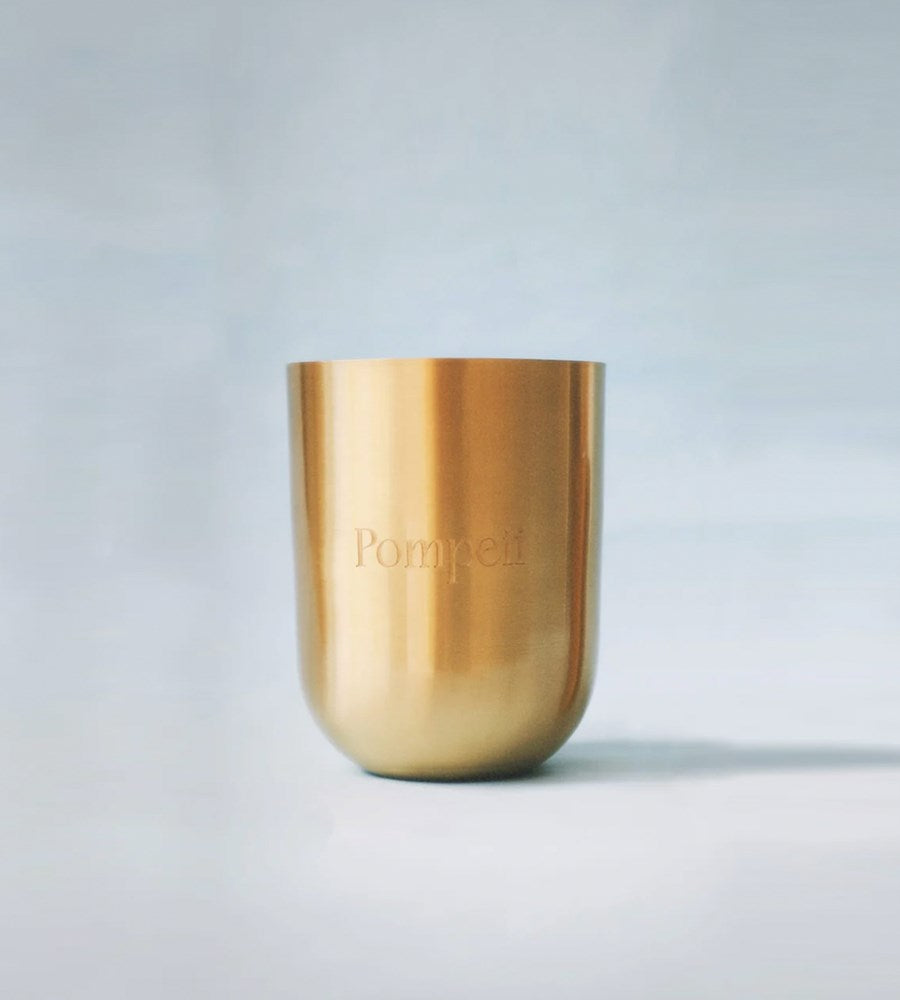 Pompeii Candle | Siena | Brass Vessel