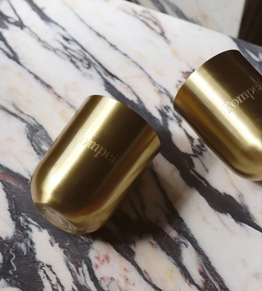 Pompeii | Milan Candle | Solid Brass