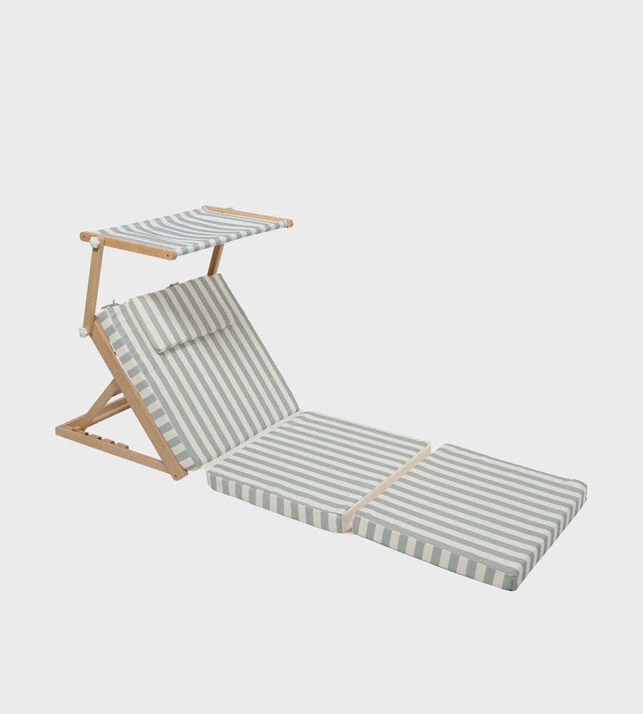 SunnyLife | Pool House Daybed | Sea Sage Stripe