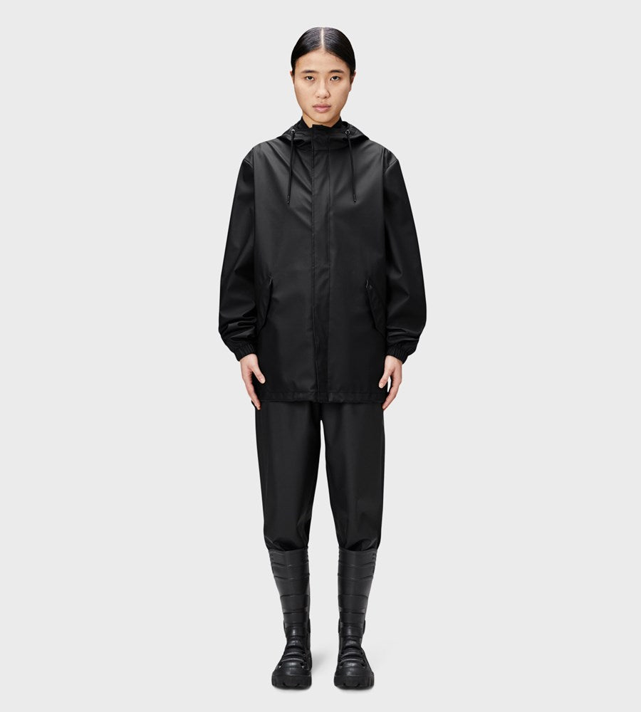 Rains | Fishtail Jacket | Black