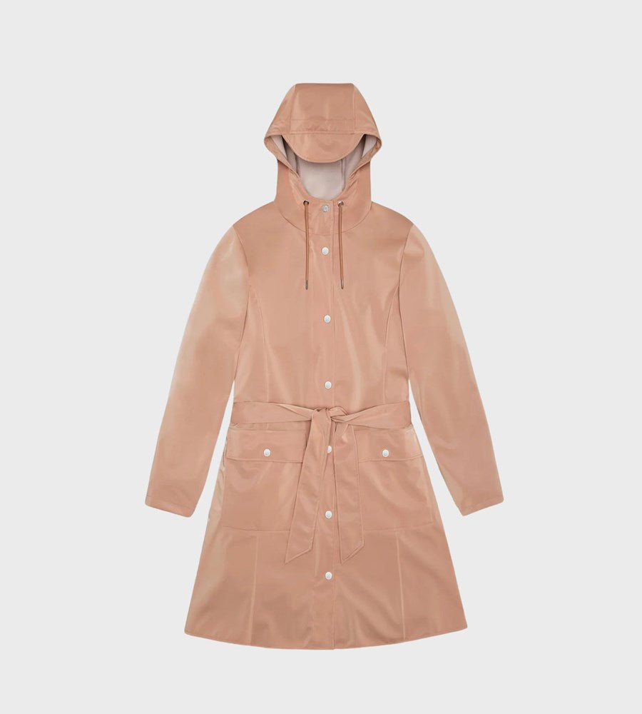 Rains I Curve Long Jacket W3 I Coy