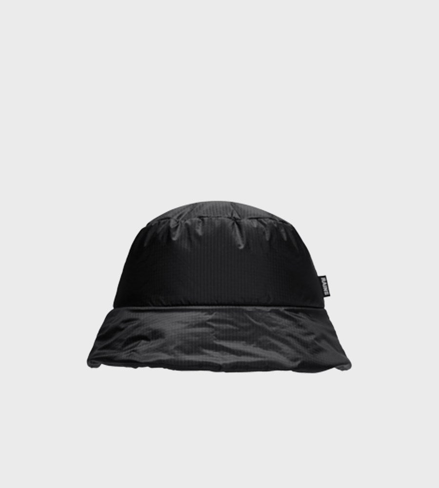 Rains | Insulated Ripstop Bucket Hat | Black