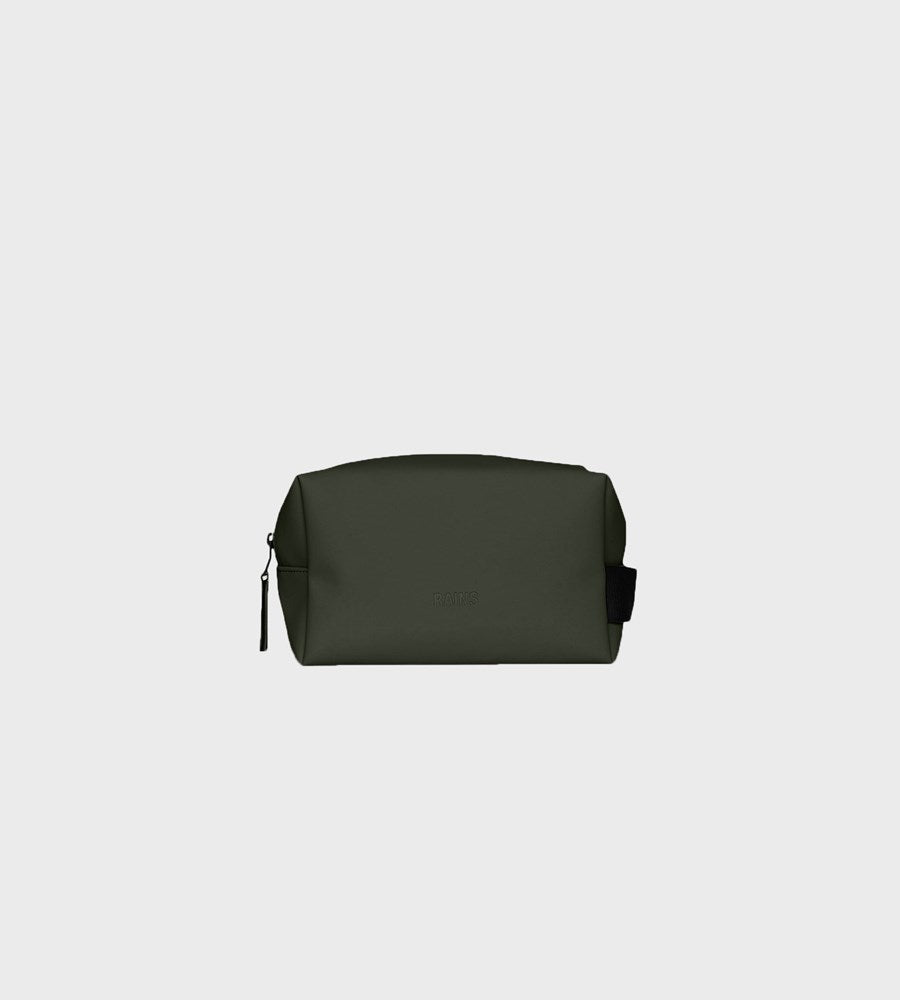 ポーチ Small Wash Bag - RAINS - Synthetic - Green Rains Wash Bag Small Green – Moi on George