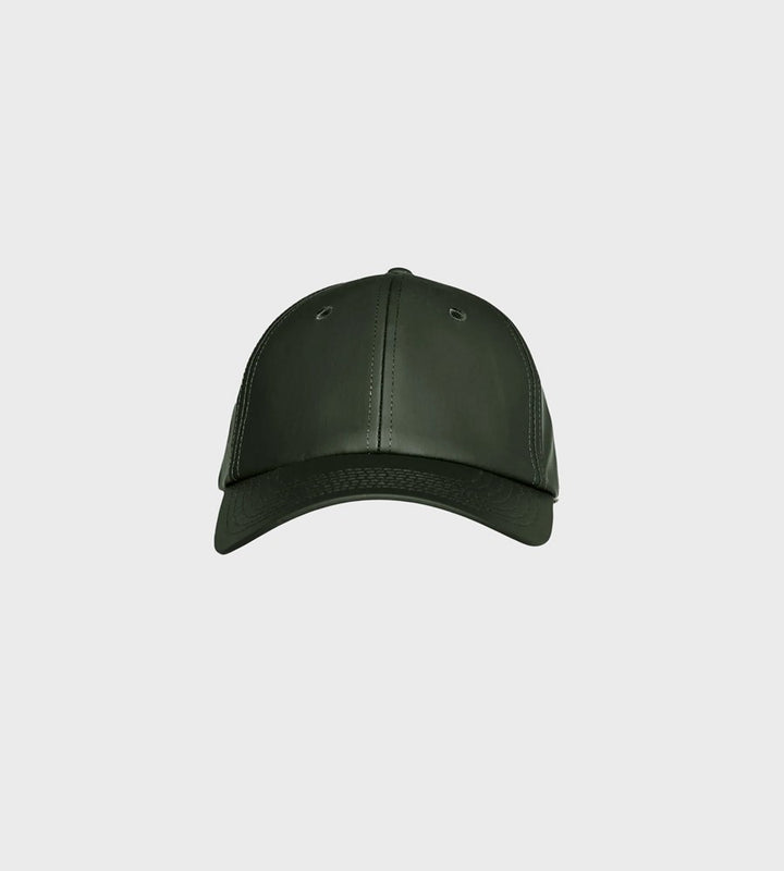Green cap on a light gray background