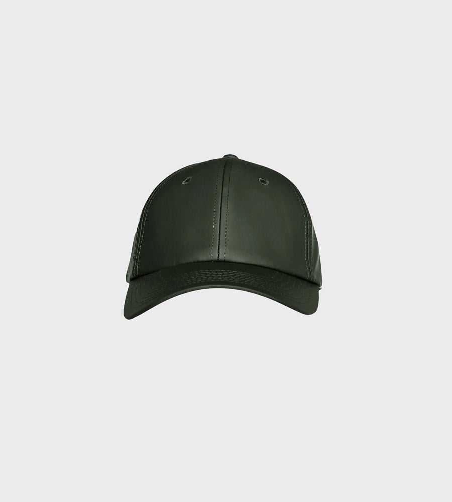 Green cap on a light gray background