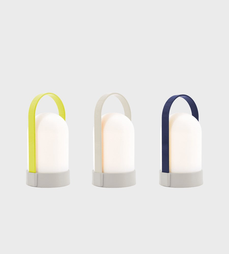 Remember | Portable Lamp | Set of 3 Piccolos Navy Grey & Lime