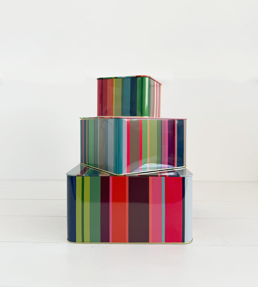 Remember | Striped Cake Tins | Set of 3