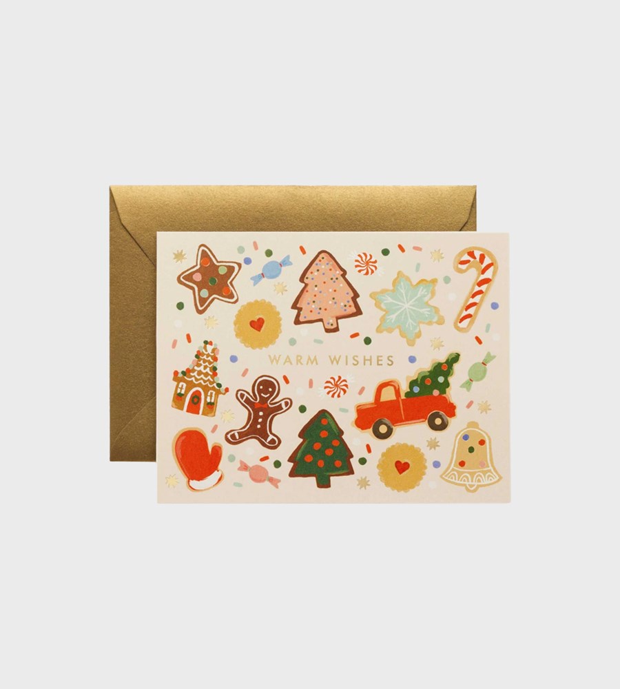 Rifle Paper Co I Holiday Cookies Card