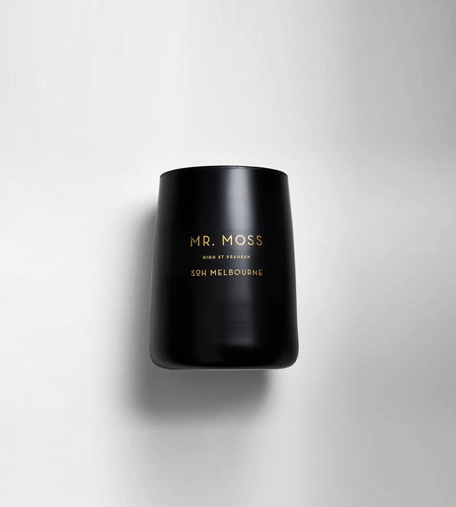 Scent of Home | Candle | Mr. Moss | Black Matte | 400g