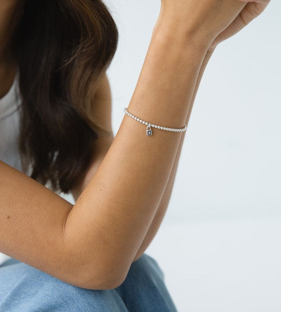 Sophie | Bestie Bracelet | Little Lock | Silver