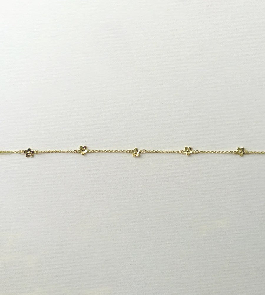 Sophie | Daisy Chain Necklace | Gold
