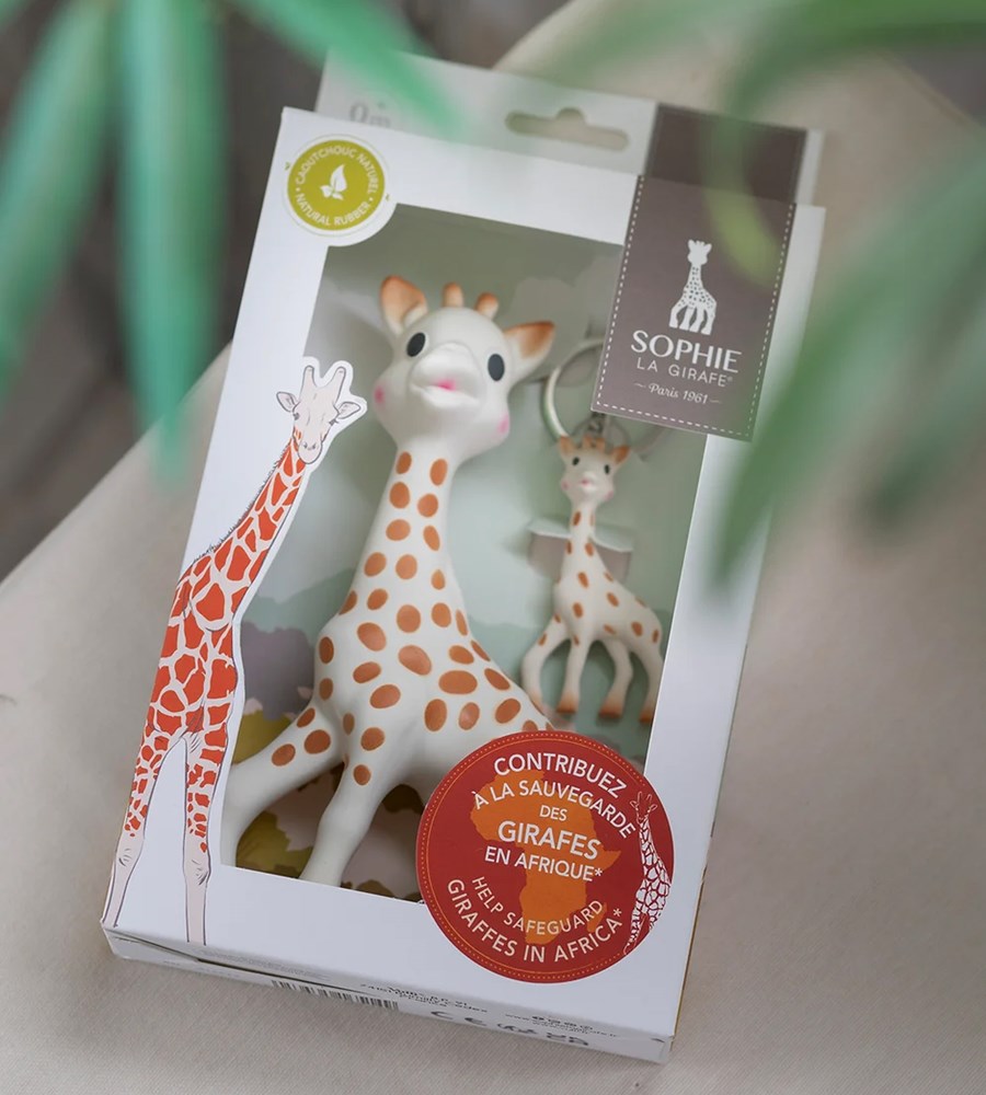 Sophie La Girafe including Keychain