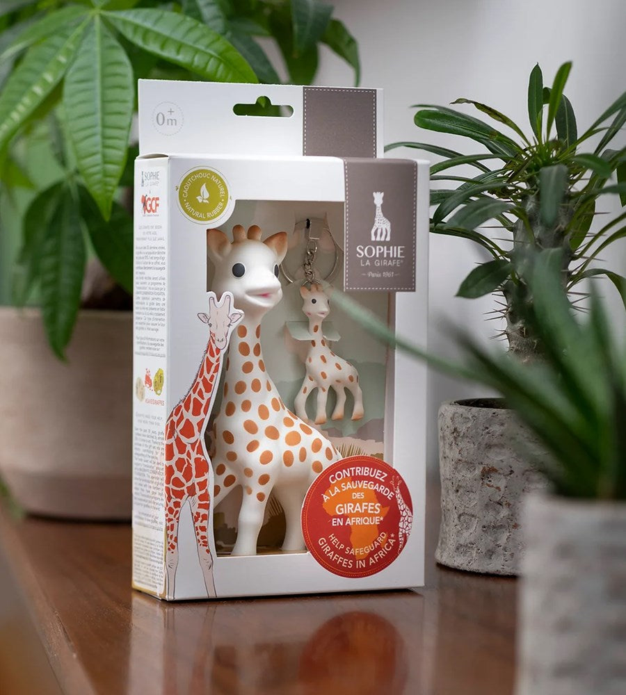 Sophie La Girafe including Keychain