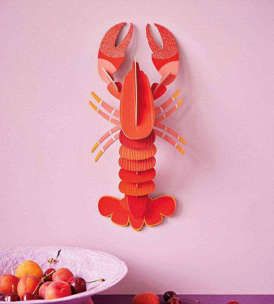 Studio Roof | Sea Creatures Wall Art A4 | Lobster