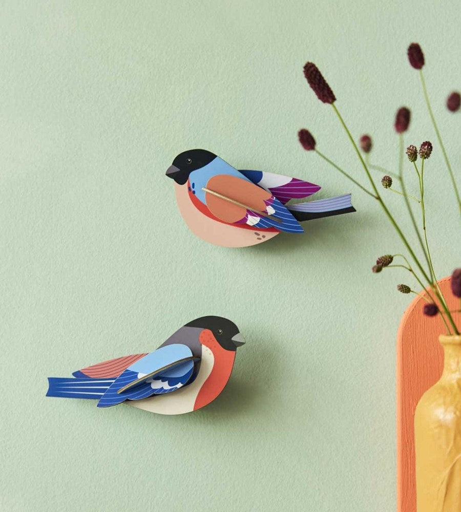 Studio Roof | Wall Art Garden Birds B6 | Finches