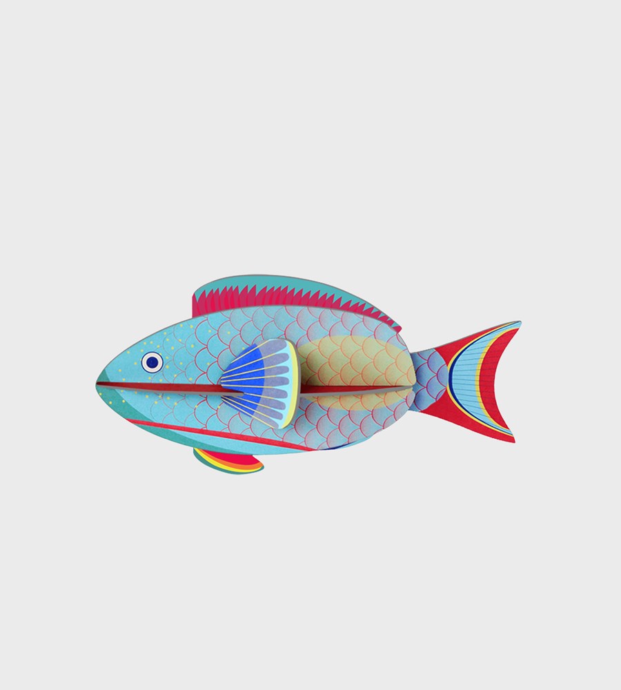 Studio Roof | Wall Art Sea Creatures B7 | Parrotfish