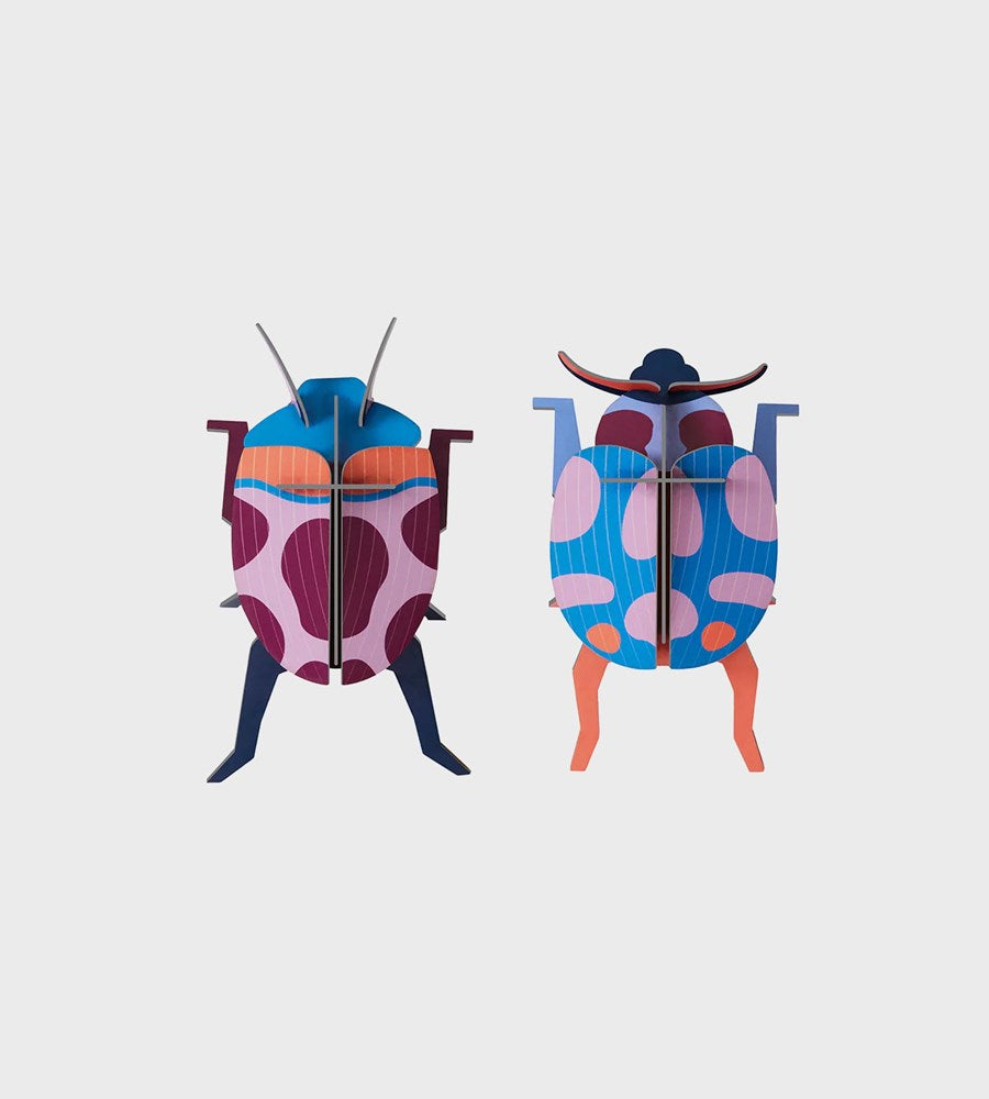 Studio Roof | Wall Art Beetles B7 | Coccinelle Couple