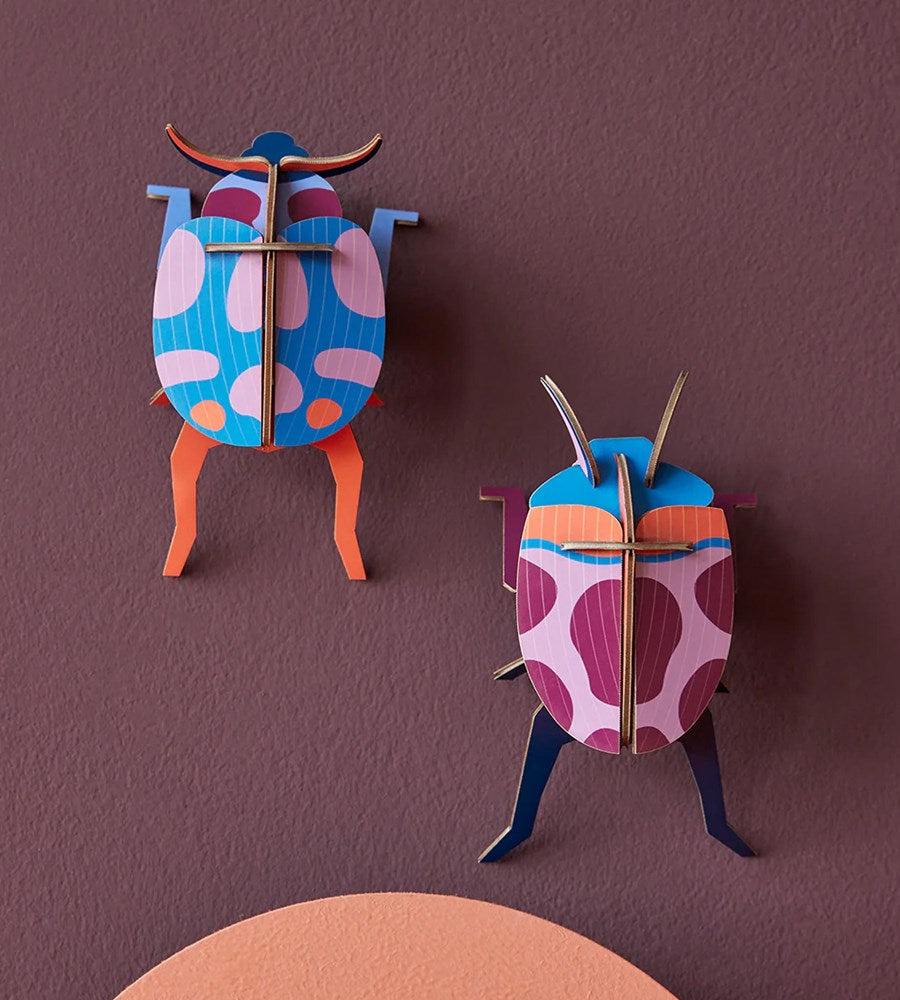 Studio Roof | Wall Art Beetles B7 | Coccinelle Couple