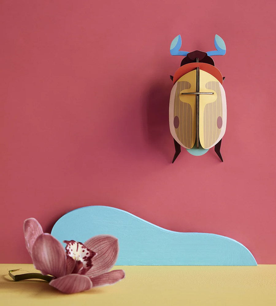 Studio Roof | Wall Art Beetles B7 | Lemon Fruit Beetle