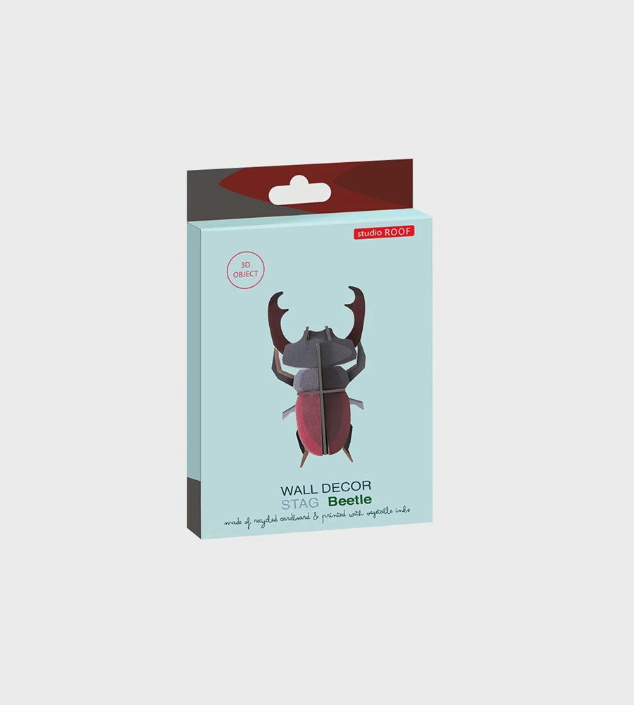Studio Roof | Wall Art Beetles B7 | Stag Beetle