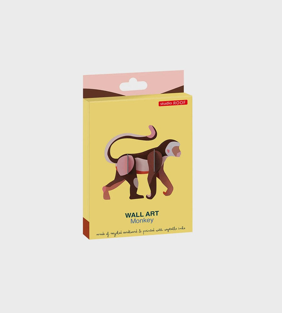 Studio Roof | Wall Art Jungle Animals B7 | Monkey
