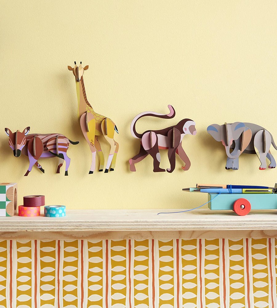 Studio Roof | Wall Art Jungle Animals B7 | Monkey