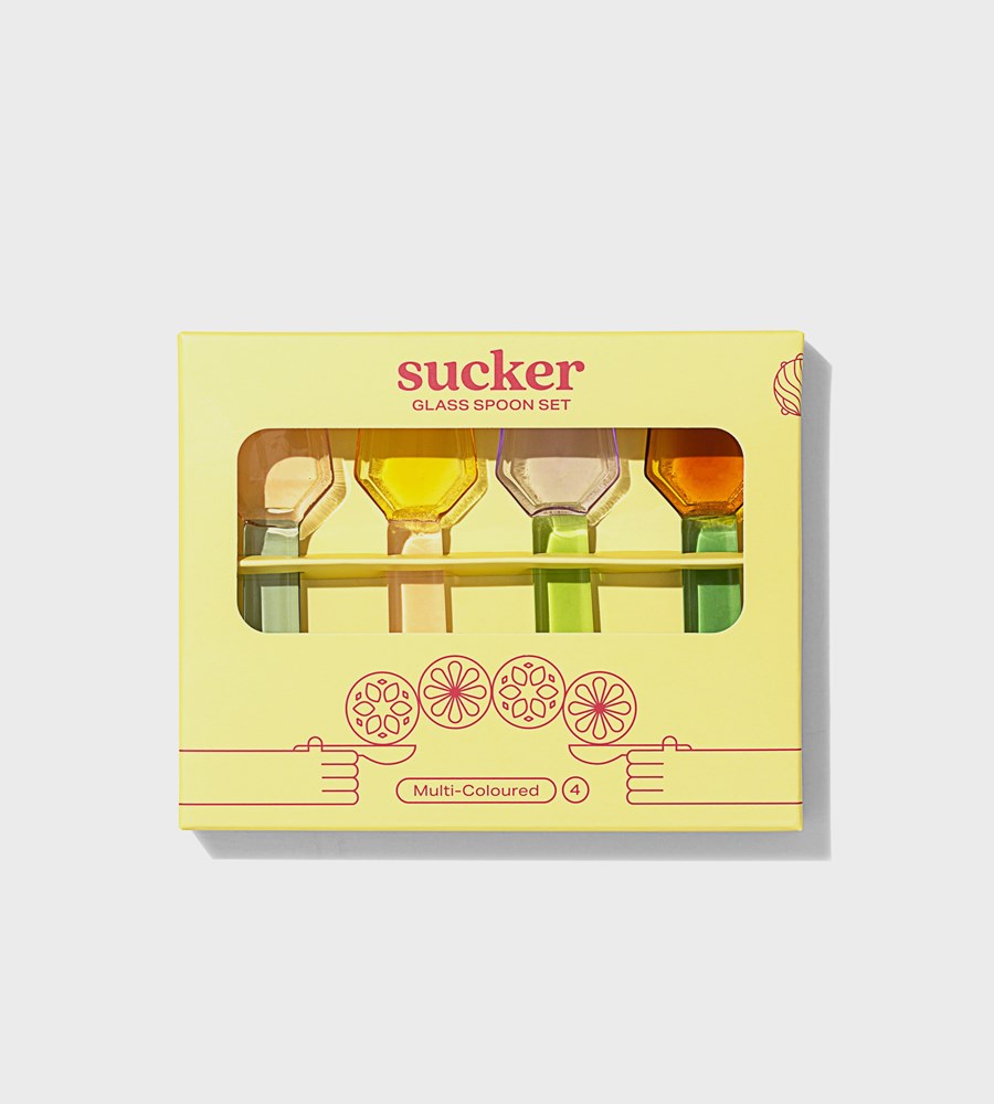 Sucker | Glass Spoon Set