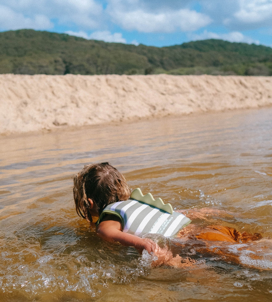 SunnyLife I Kids Swim Vest | Into The Wild I Khaki