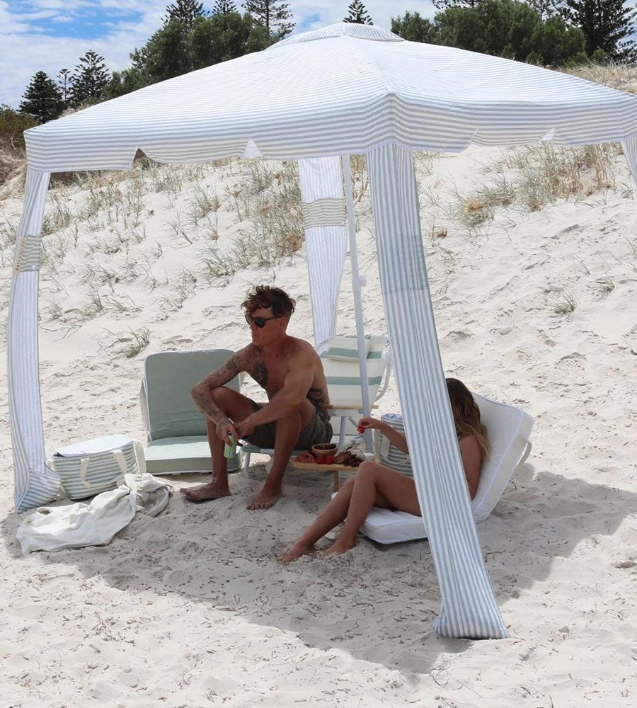 SunnyLife | Beach Cabana | Sea Sage Stripe